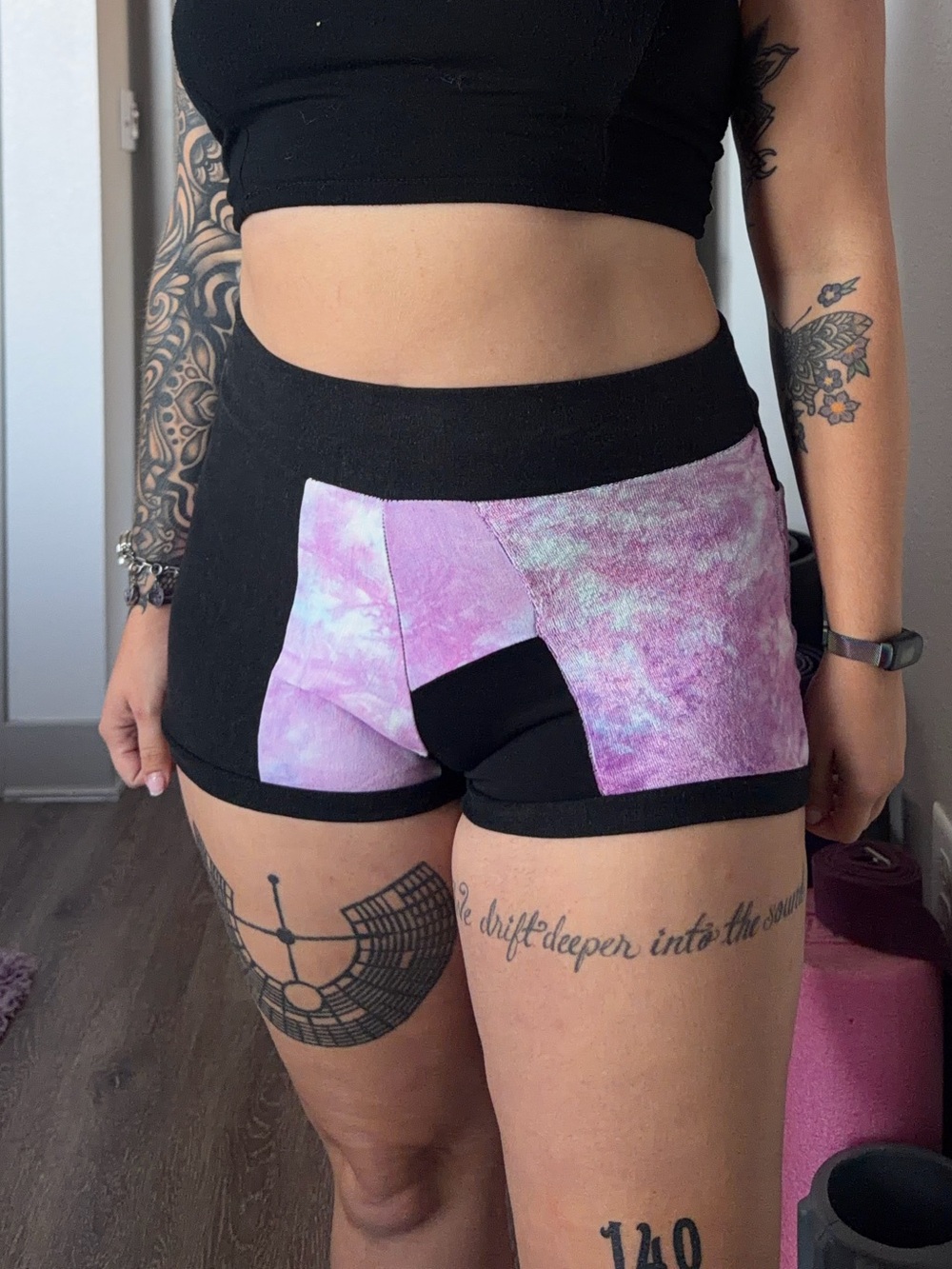 Sewl Rebel Patchwork Shorts